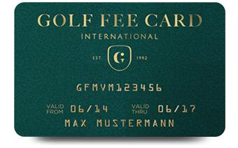 Golf Fee Card®International